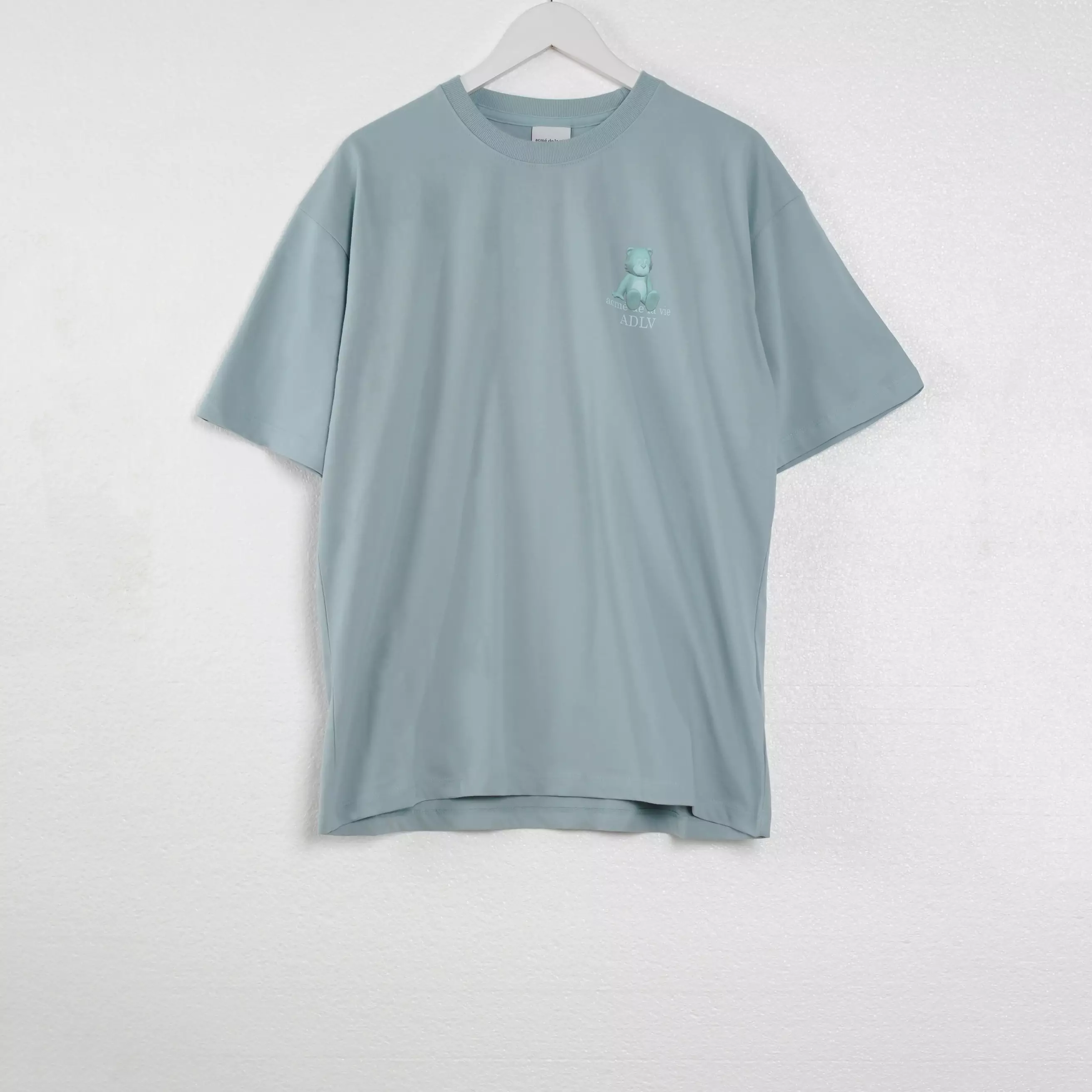 Kaos ADLV TEDDY ONE TONE BASIC ICY BLUE TSHIRT 100% ORIGINAL