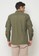 SRITEX green Men's Long Sleeve Shirt (SRX 040) - GREEN A46EFAA43A4DF8GS_3