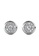 Her Jewellery silver Knob Earrings (White Gold) - Made with premium grade crystals from Austria 78038ACCB59938GS_2