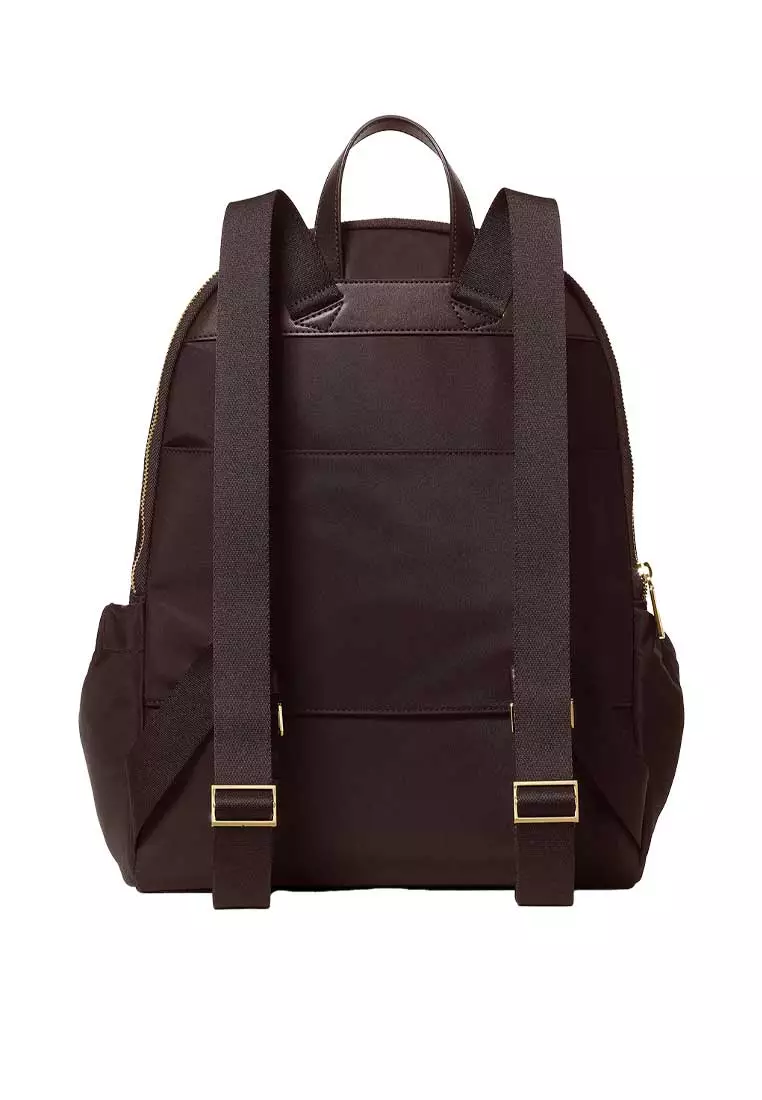 Carter Nylon Large Dome Backpack Hot Fudge KP111