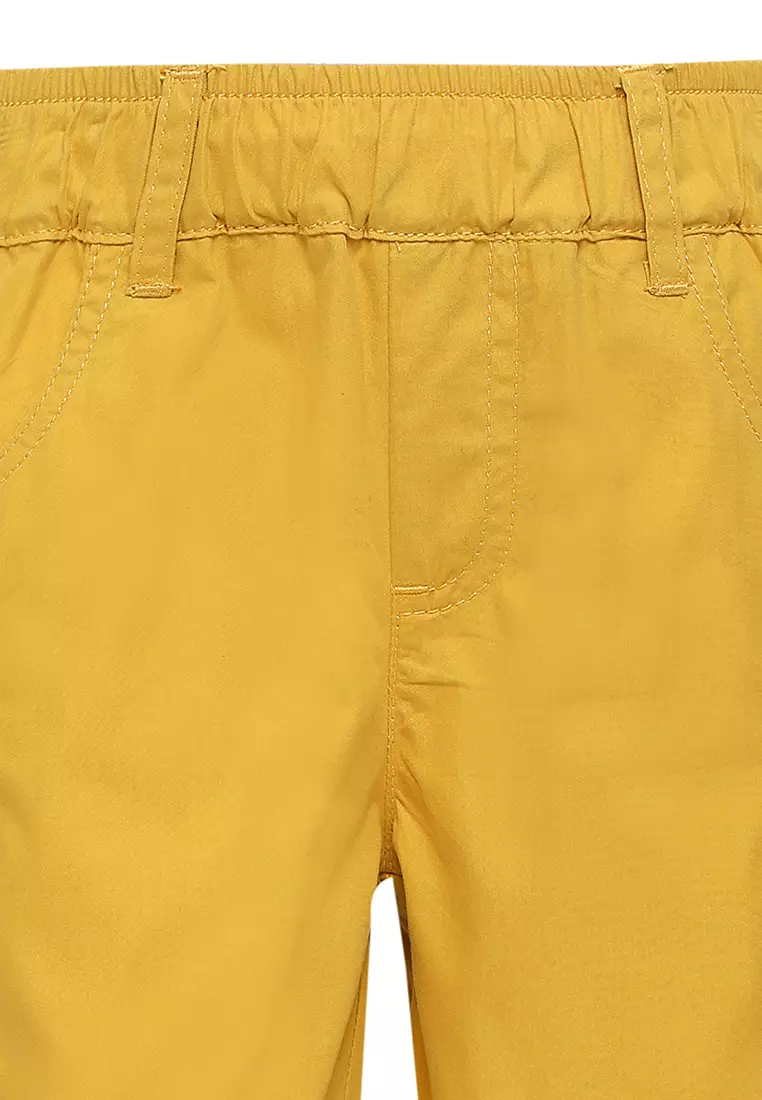 Qna Boy Jaiz Celana Pendek Katun Anak Kuning