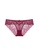 ZITIQUE red Young Girls' Cute Thin Demi-cup Lingerie Set (Bra And Underwear)  - Wine Red B61ACUS1039961GS_3