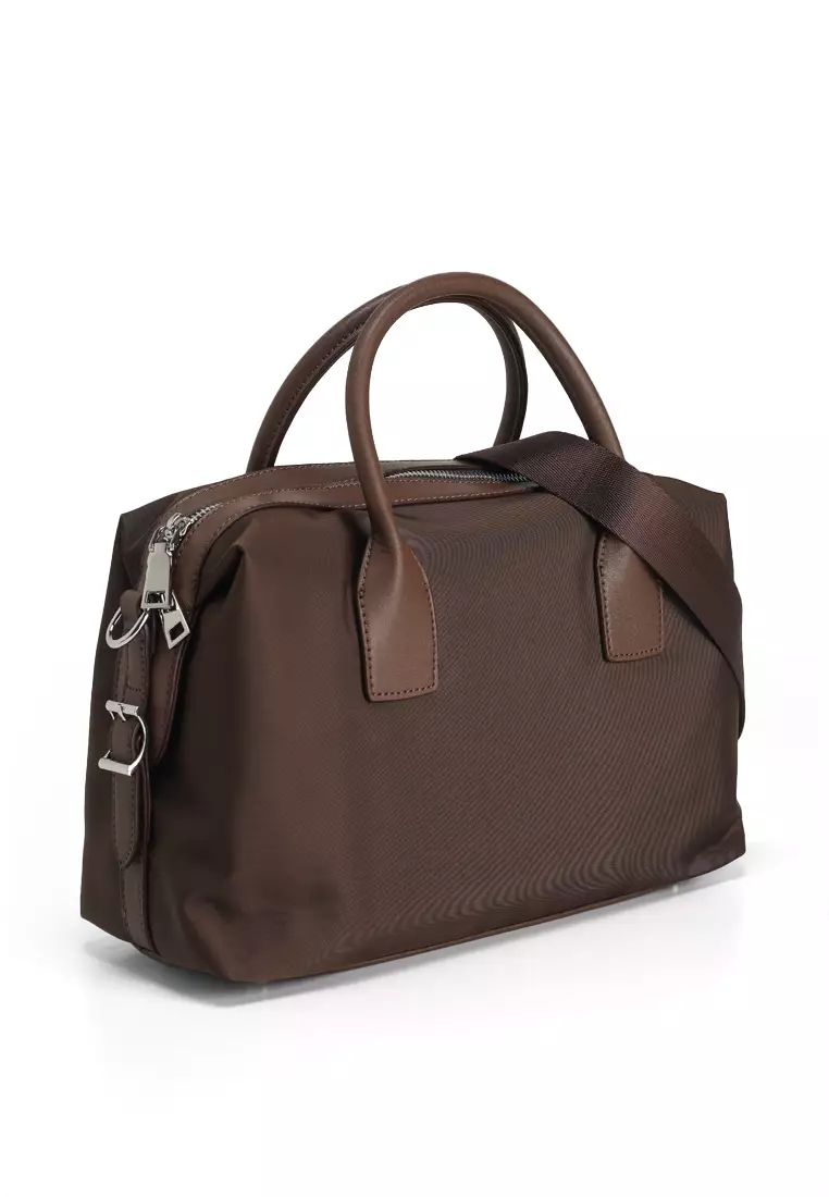 Premium Oxford Nylon Convertible Boston Bag