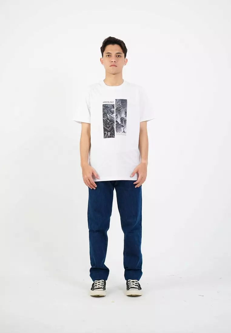 Greenlight Men's T-Shirt Short Sleeve Regular Fit Cotton Shar OL-C351224