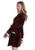 QuestChic white and red and multi Aurellie Red Velvet Robe 9AE79AA0B8C791GS_2