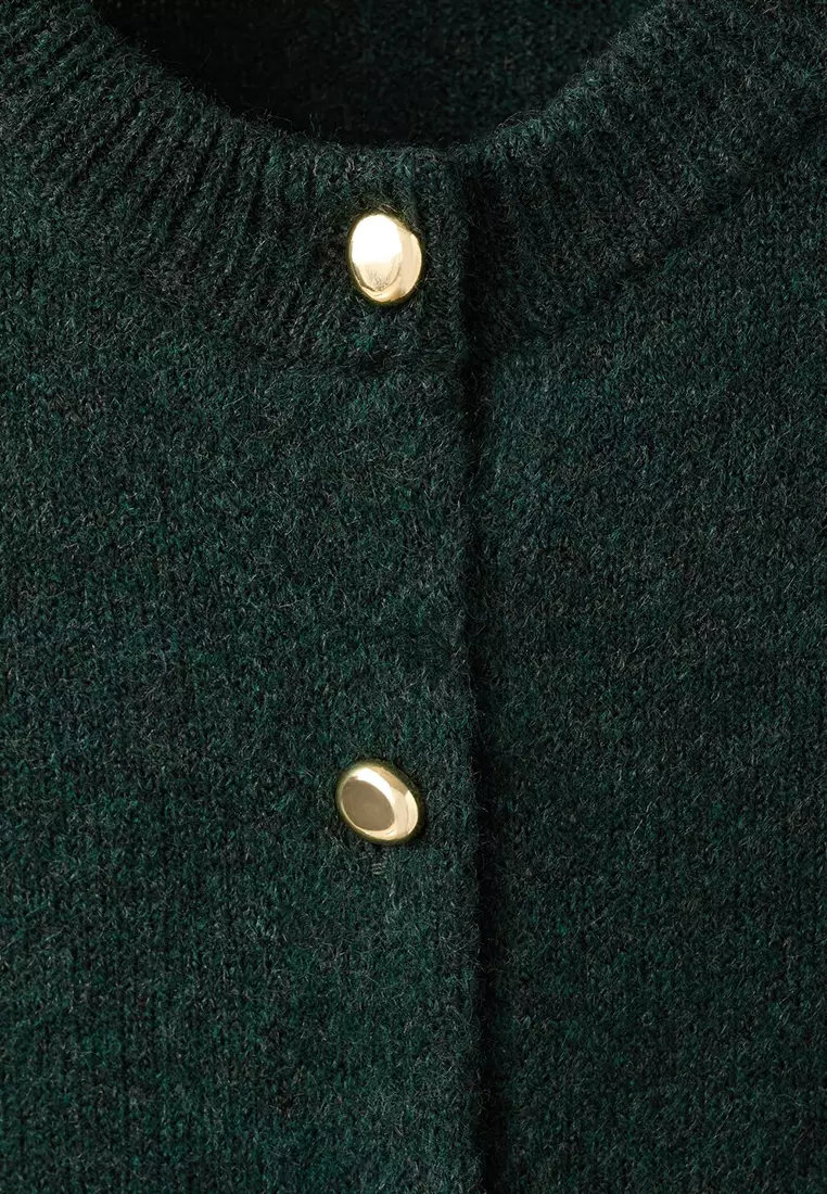 Knitted Button Cardigan