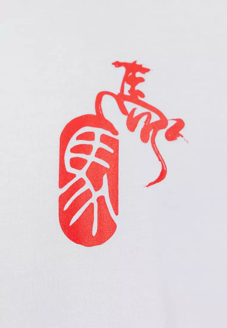 Chinese Scripted Horse 印花T恤