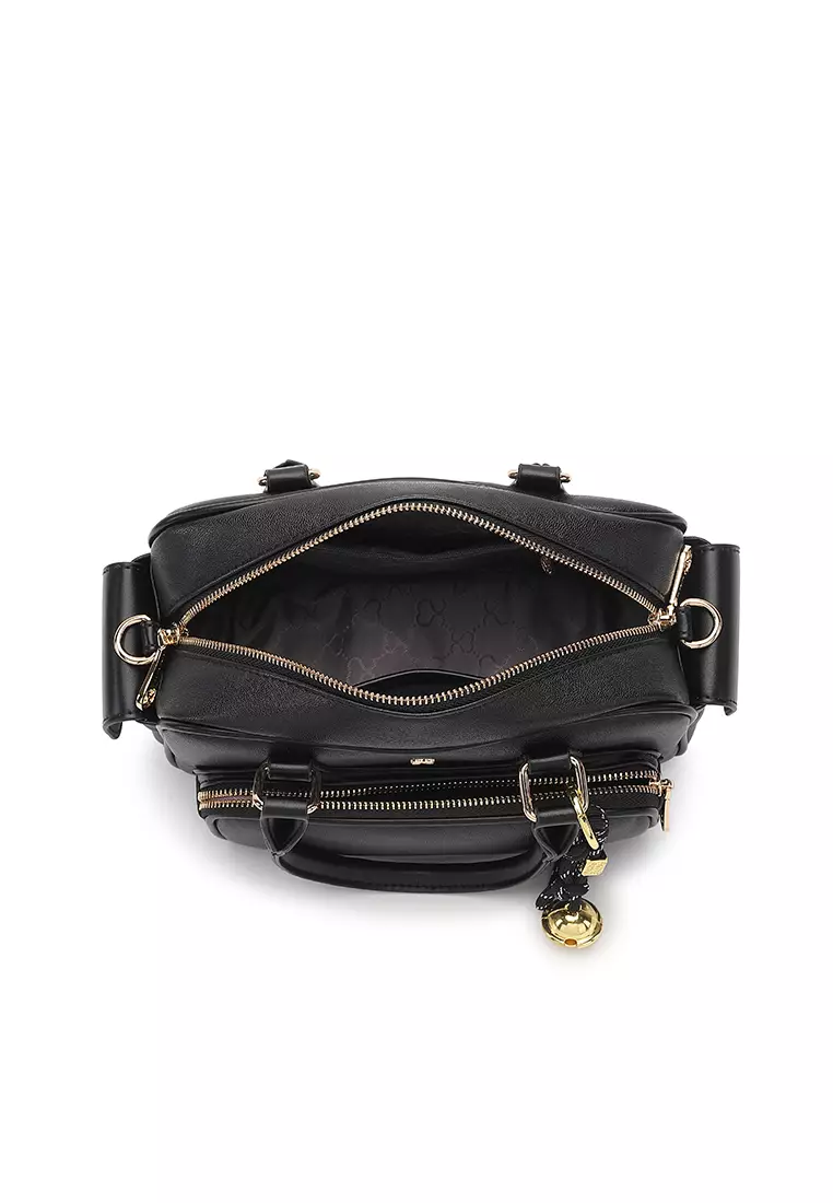 Women's Top Handle Bag / Sling Bag / Crossbody Bag / Shoulder Bag (Tas Tangan / Tas Selempang / Tas Bahu) - Hitam