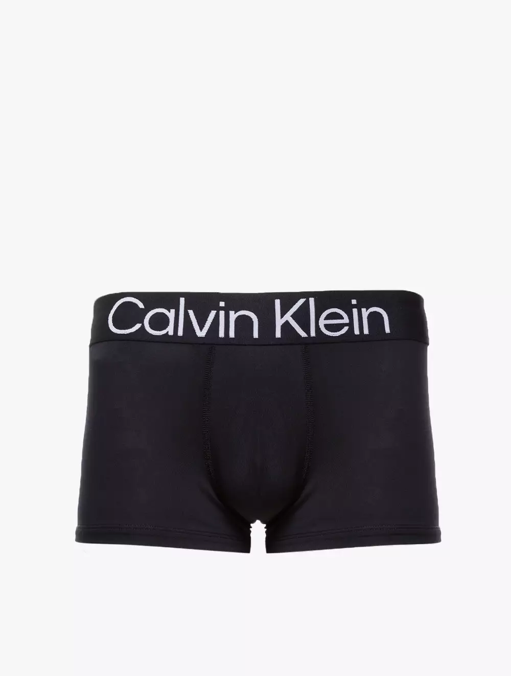 CALVIN KLEIN UNDERWEAR - BOLD LOGO LOW RISE 3 PACKS TRUNK - Black - black