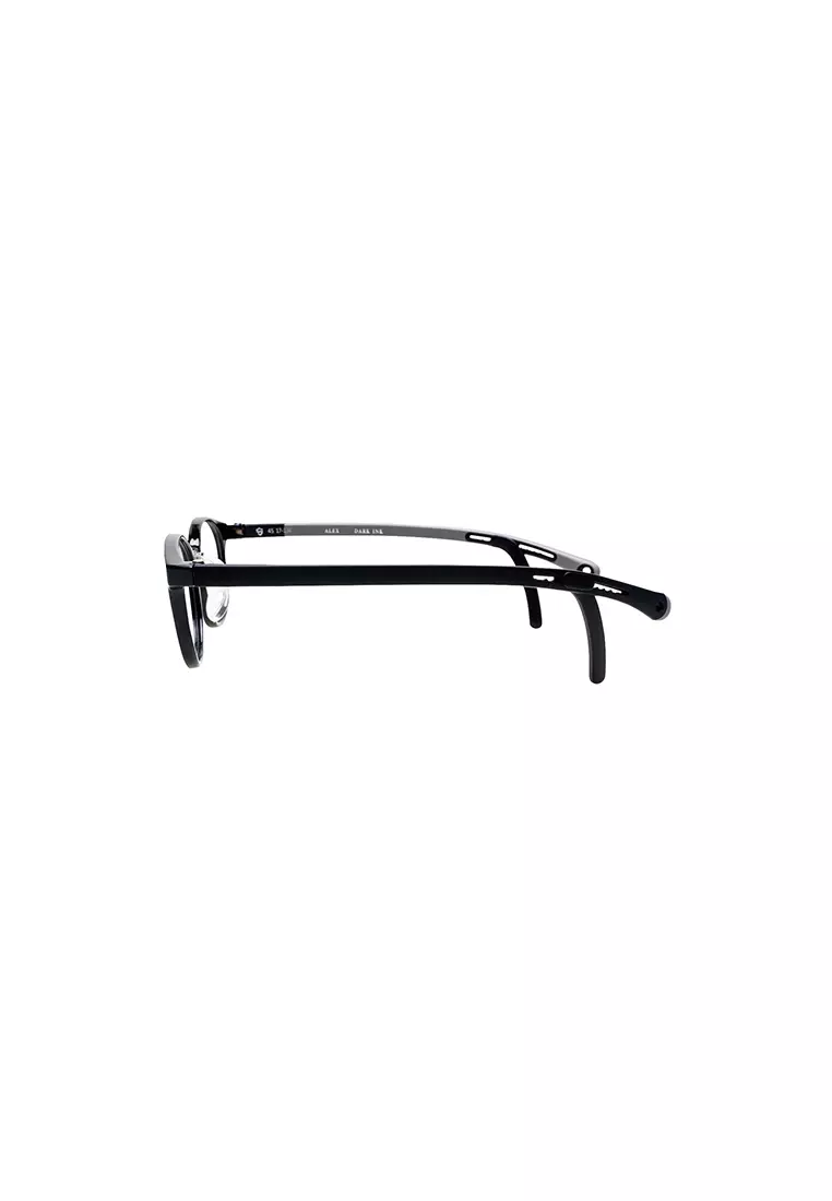 Alex Kids (Flexible TR Eyeglasses) Anti-Radiation Computer Eyeglasses - Dark Ink