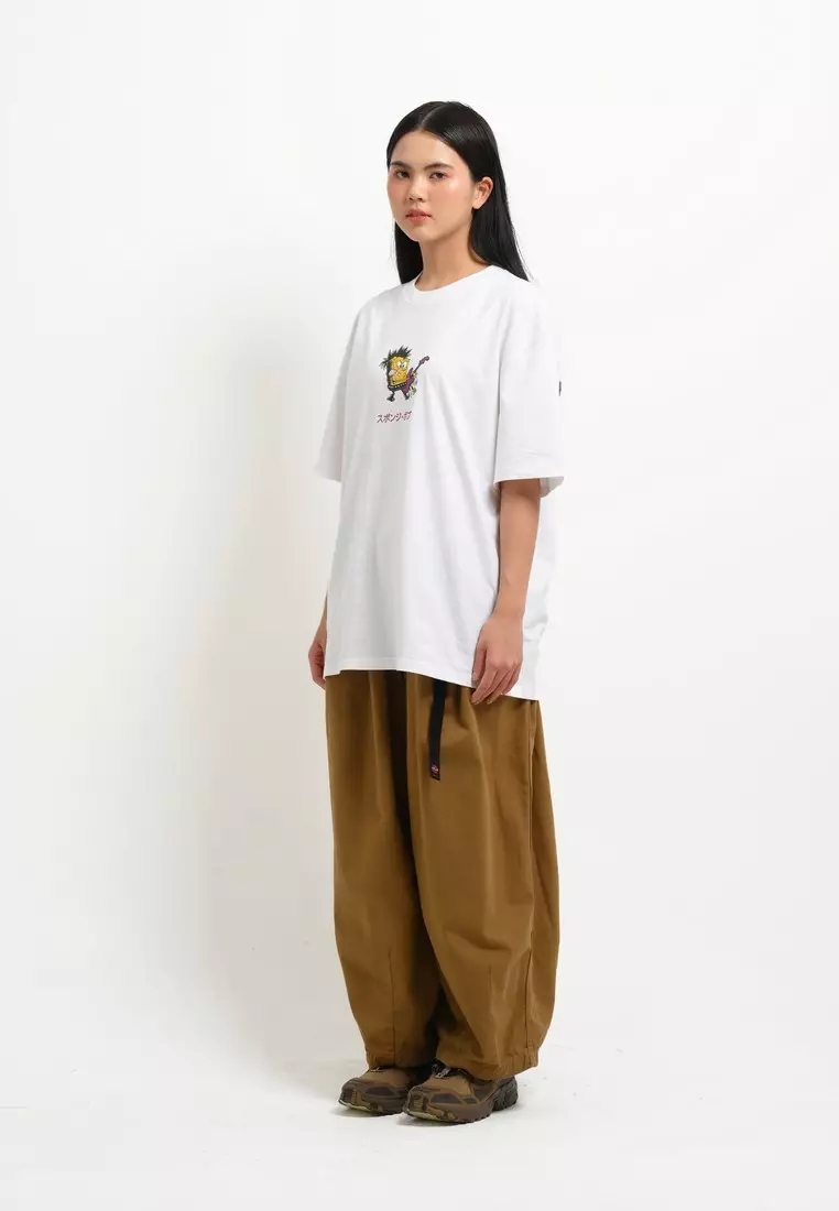 3Second SpongeBob Unisex T-Shirt Short Sleeve Relaxed Fit Cotton Tom Kenny 310125