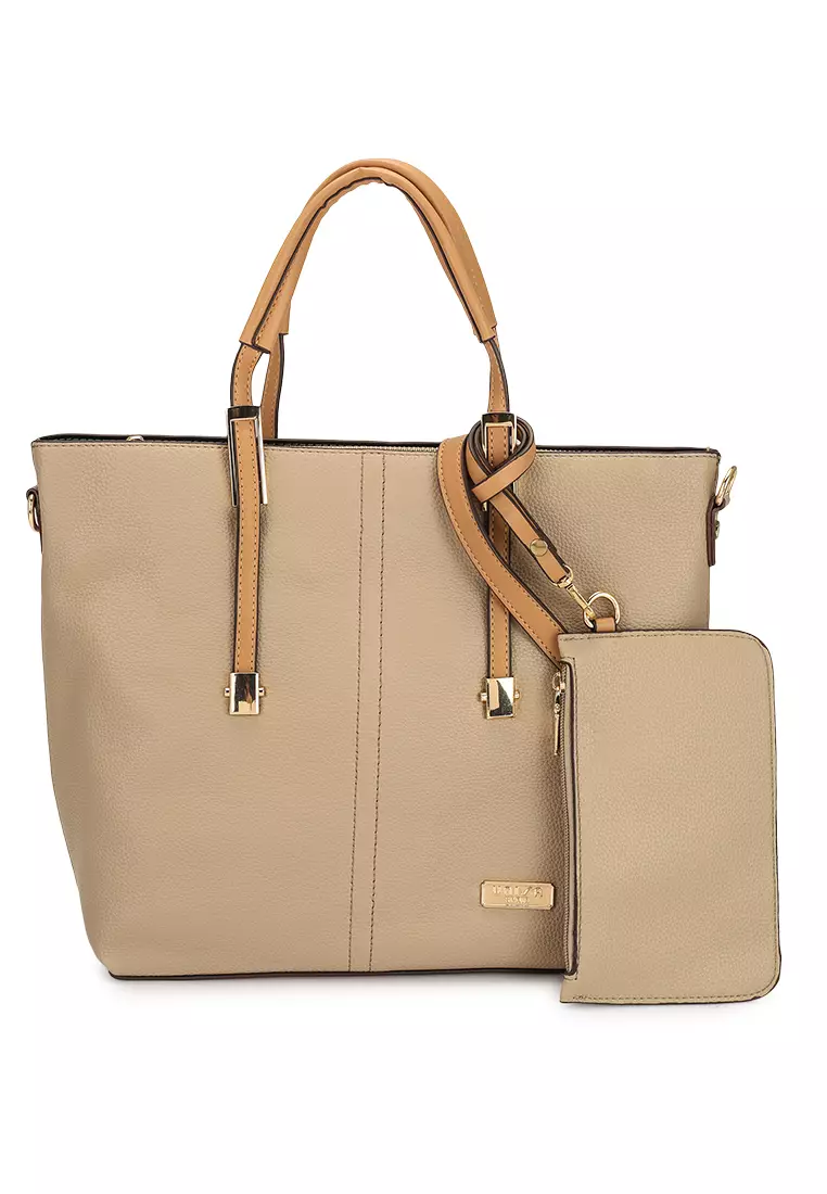 Tote bag best sale with wristlet