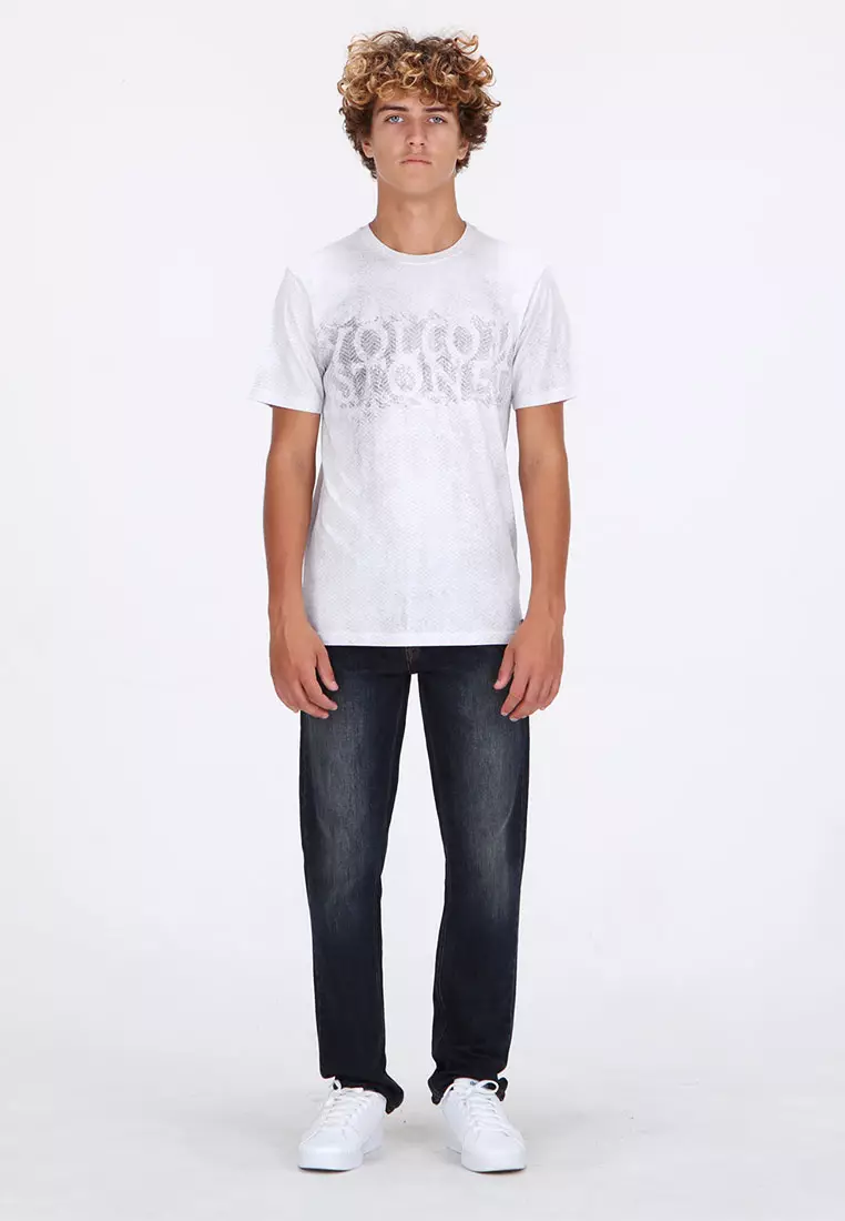 MCT STONERIZM SHORT SLEEVE TEE WHITE