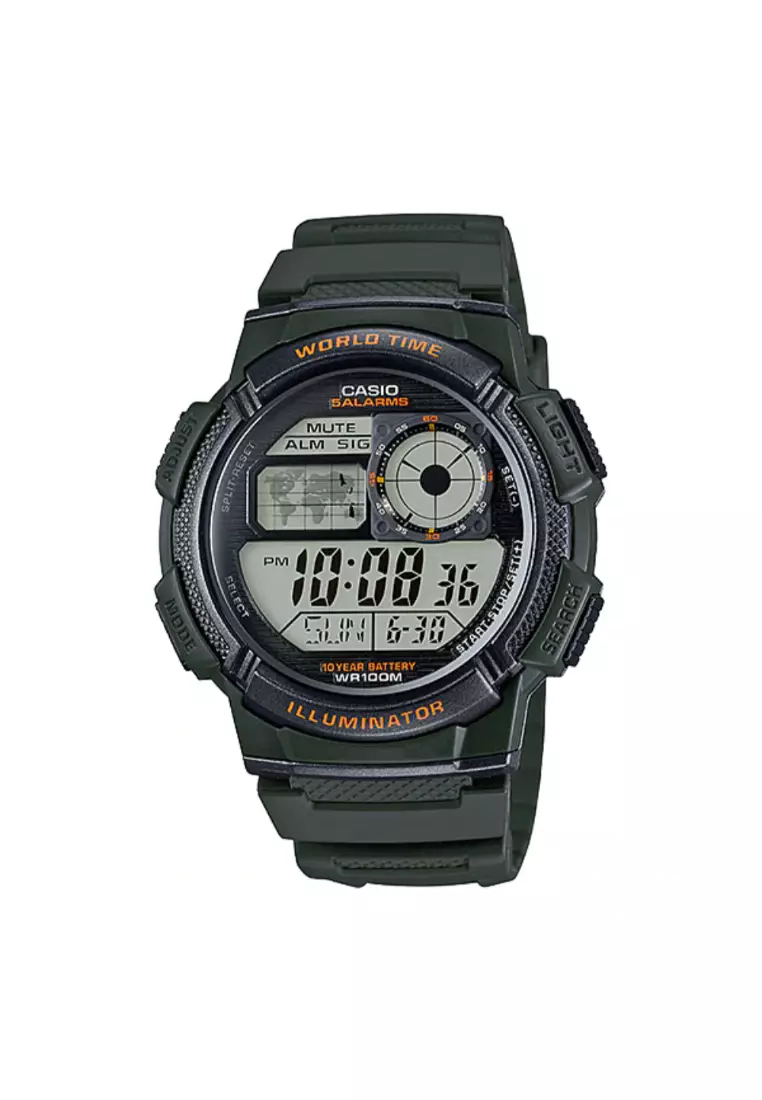 Casio on sale salarms ae1000w