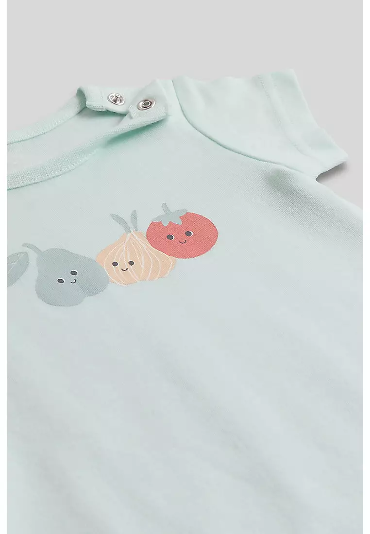 2 Pack Breakfast Friends Rompers