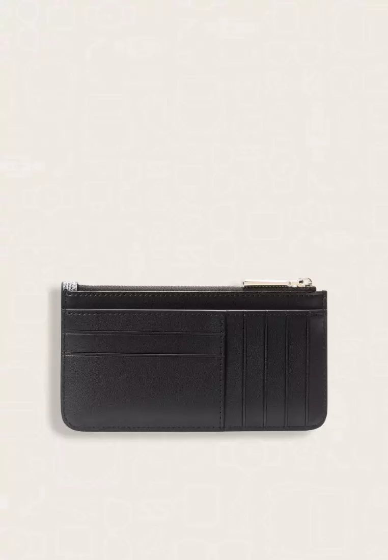 Kate Spade Spade Flower Large Slim Card Holder Black Multi