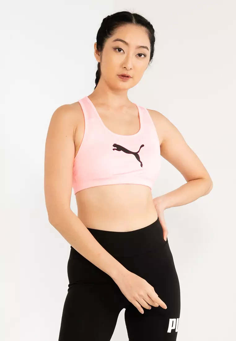 PUMA Bralette Sports Bra '4Keeps' in Light Green