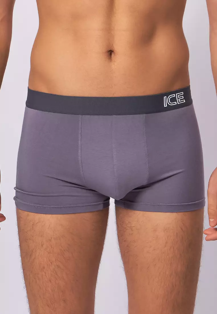  Ice Men Viscose With Spandex Men's Boxer Briefs Dusty02 - Excalibur (Single Pack)