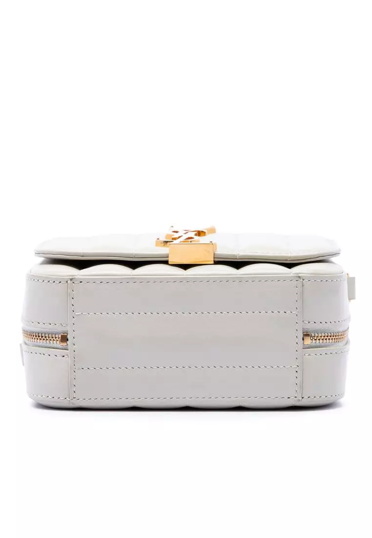 Pre-Loved Saint Laurent Toy Quilted Lambskin Vicky Camera Bag