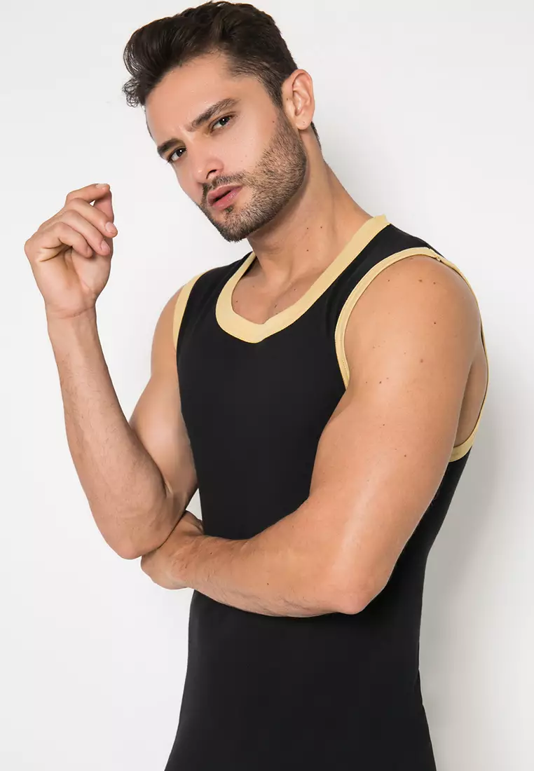 LGS - Innerwear - Pakaian Dalam Pria - Kaos Tank Top - Polos