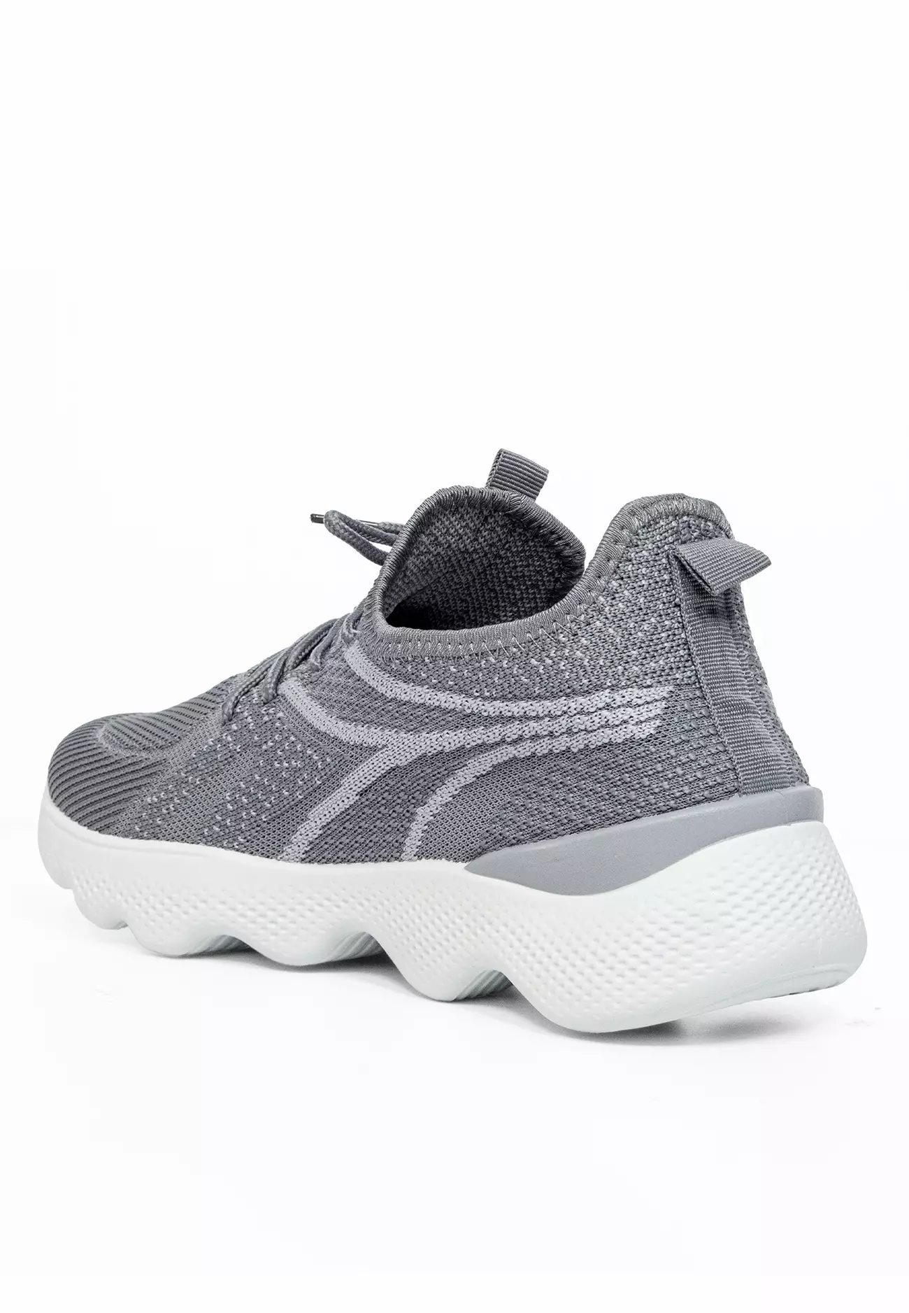 Dr. Kevin Sepatu Sport Pria Men Sneakers Sekolah Flyknit Tali 889-070