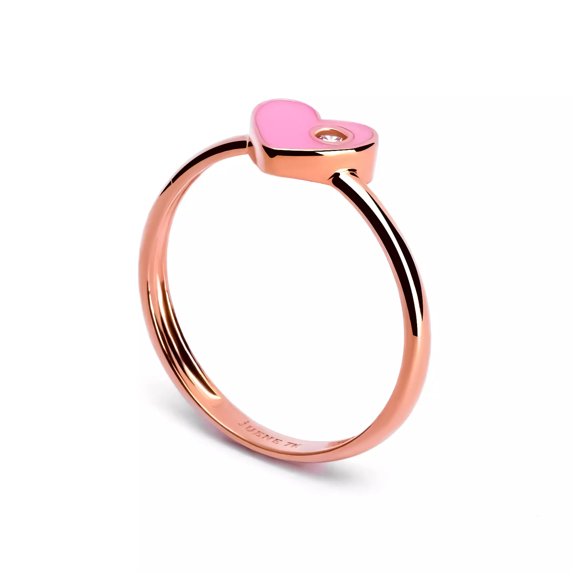Cincin Emas 7k -  Darling Gold Ring - Cherish Collection - Juene Jewelry