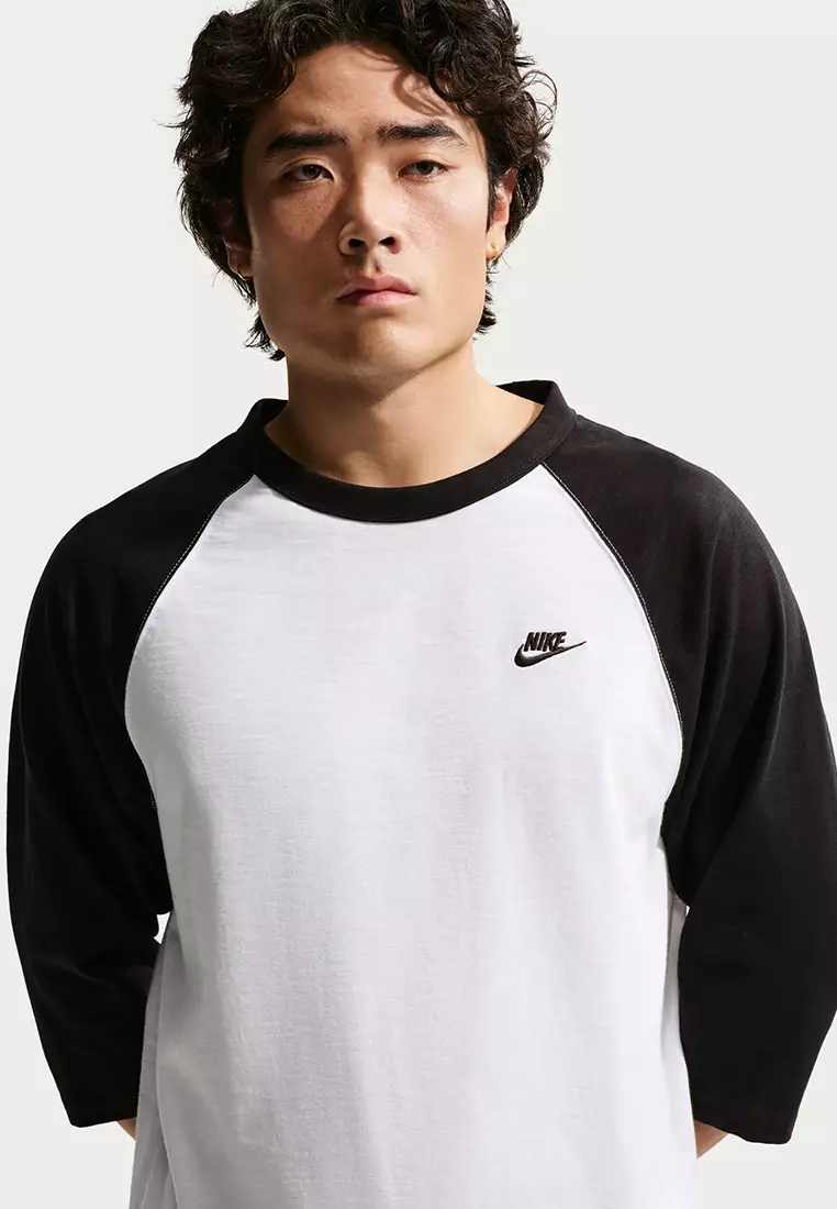 Sportswear Club Men's 3/4-Sleeves Raglan Top