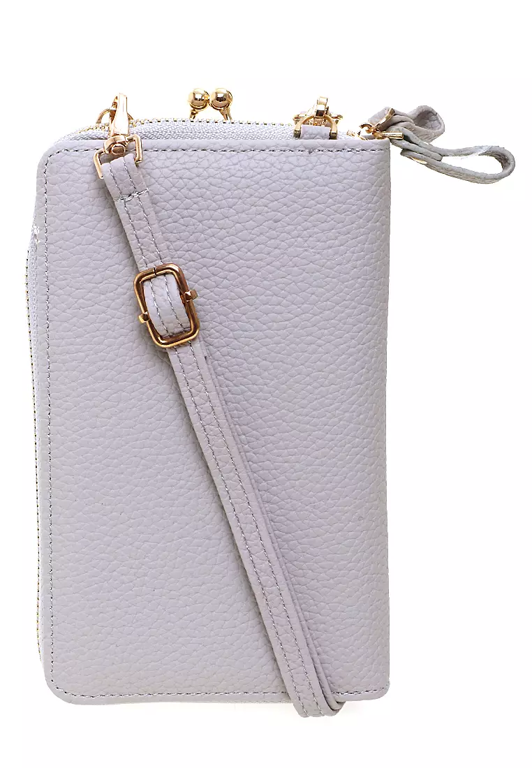 Sling Bag Tas Selempang Wanita Mini Design Many Slot Material Leather Kulit ORIGINAL