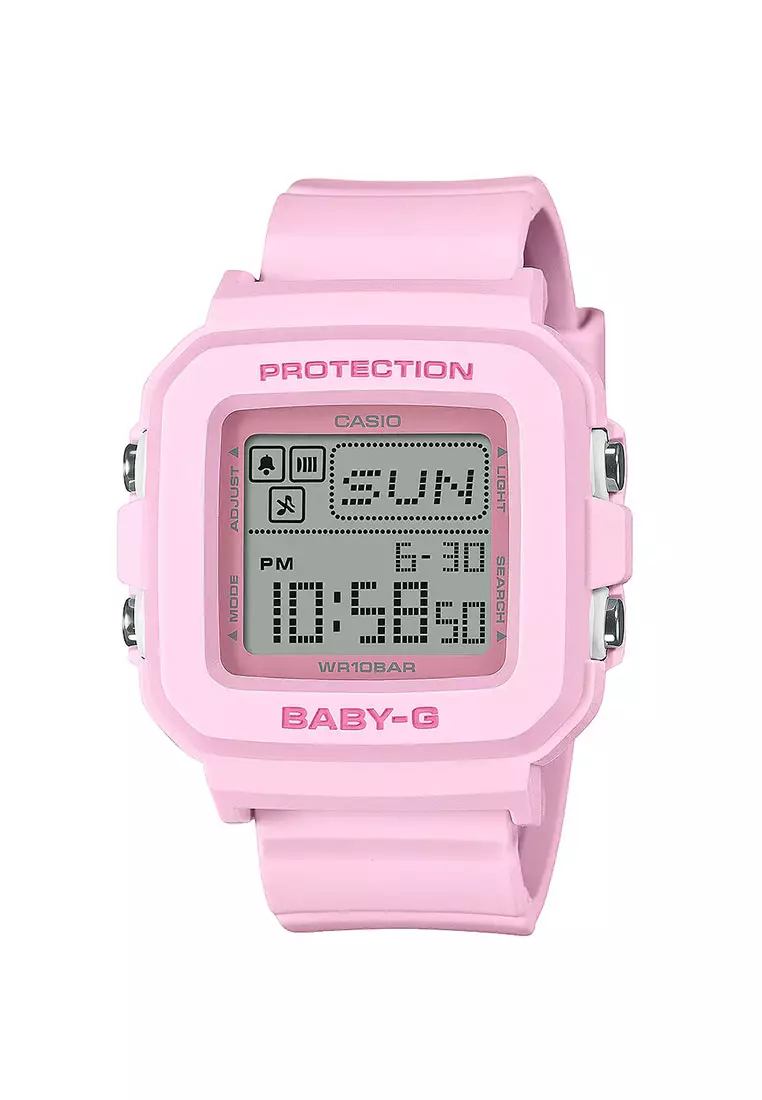 Jual Baby-G Casio Baby-G Jam Tangan Wanita - Pink - Resin - BGD-10-4DR ...
