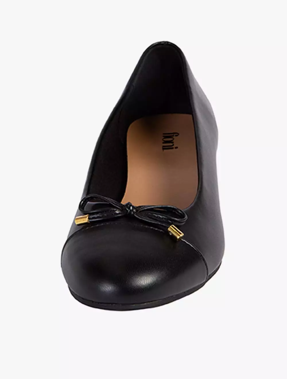 Payless Fioni Womens Gracey Captoe Heels - Black_04