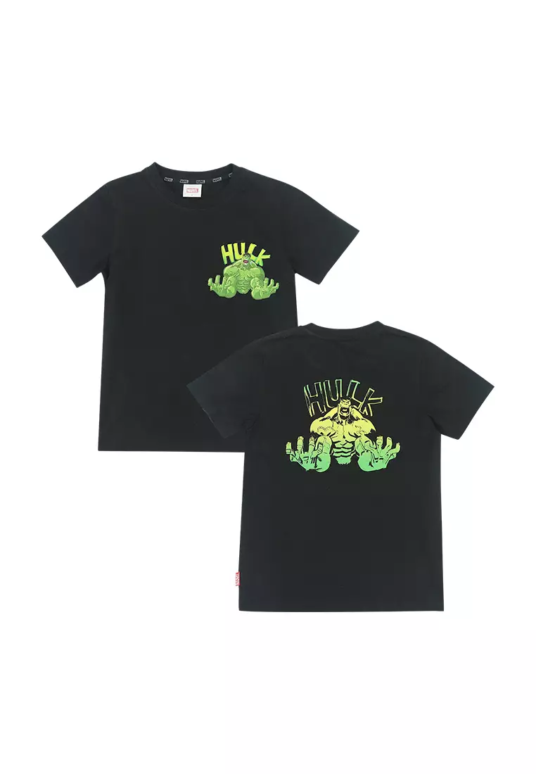 Boys Licensed Graphic T-Shirt Inked Hulk