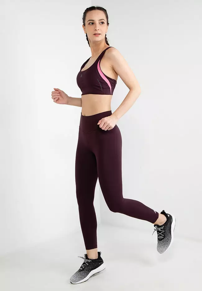 Buy ADIDAS powerimpact luxe training medium-support hiit bra in Shadow  Maroon/Bliss Pink 2024 Online