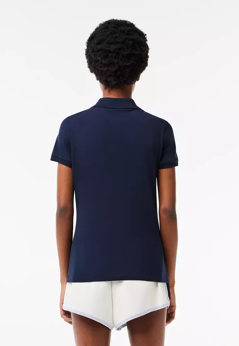 Slim Fit Stretch Cotton Jersey Polo Shirt