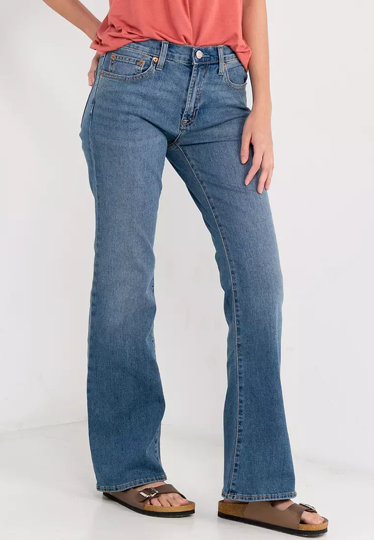 GAP Womens Boot Cut Jeans, Dark Rinse, 24 Short US at