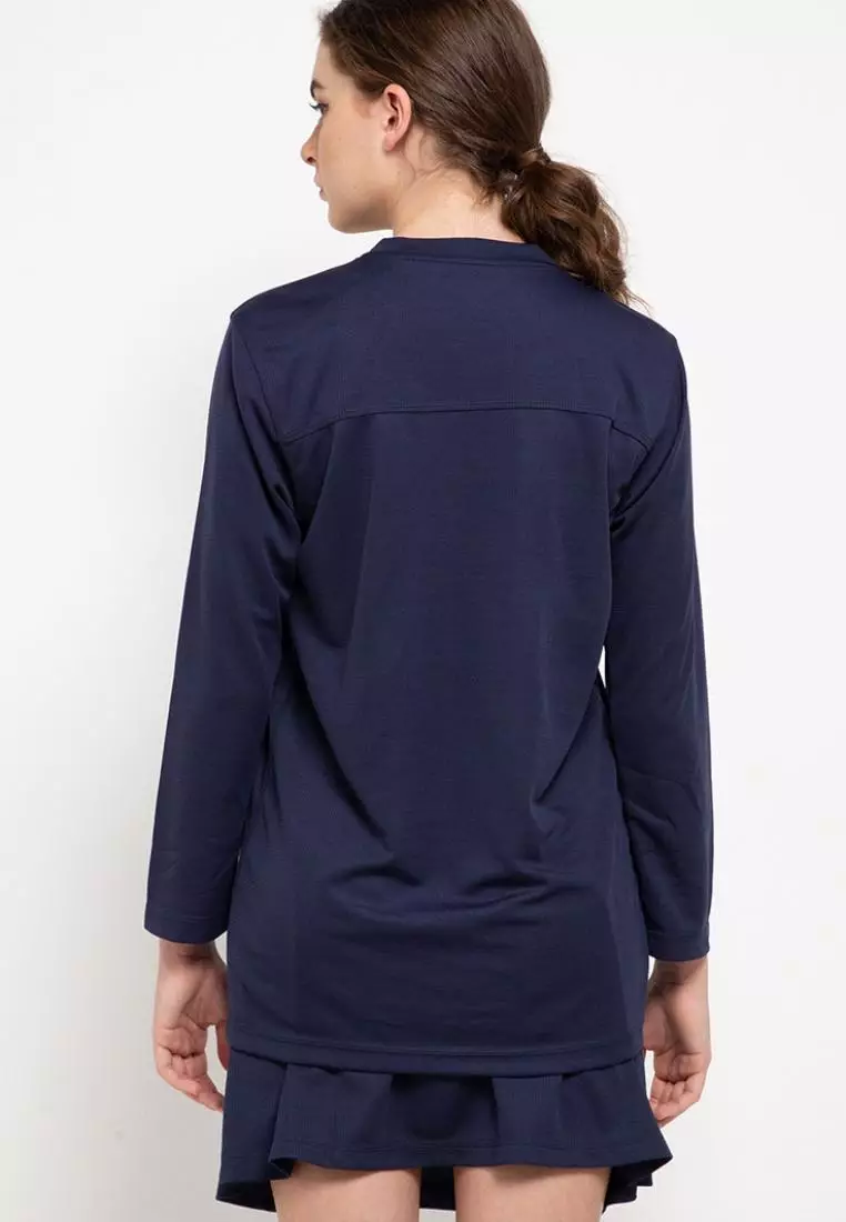 Td Active LS012 l-s Raglan Kaos