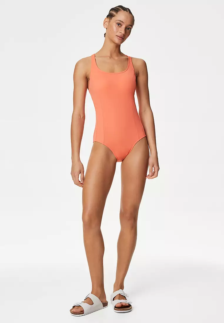 Tummy Control Padded Sport Swimsuit