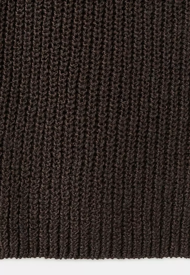 Openwork Knitted Waistcoat