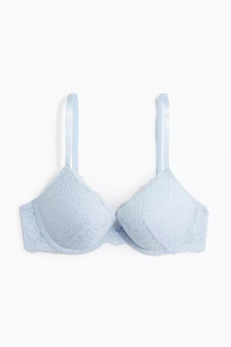 Lace push-up bra