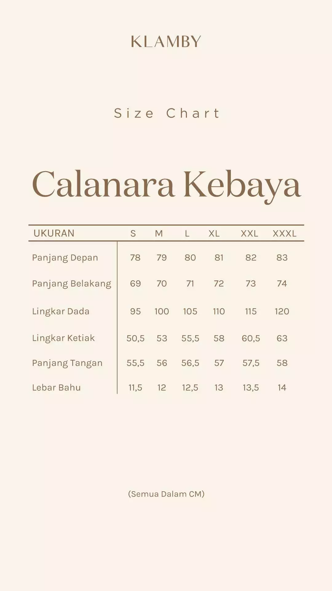 Klamby - Calanara Kebaya Serene Rose