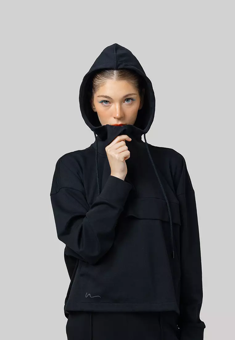 Kami Flow Hustla Oversized Hoodie Black