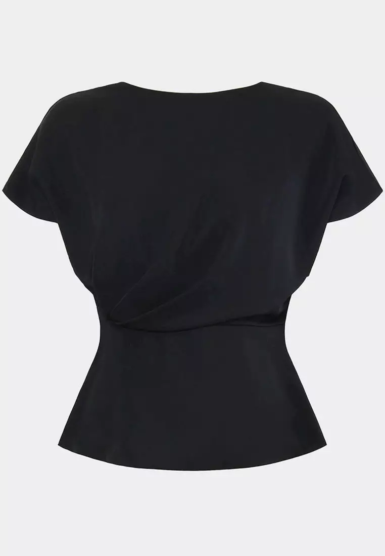 Bonnie Gathered Peplum Top
