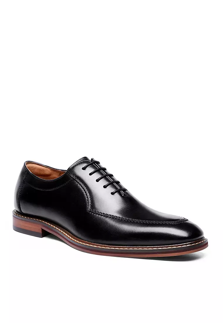 Suede patchwork business Footwear