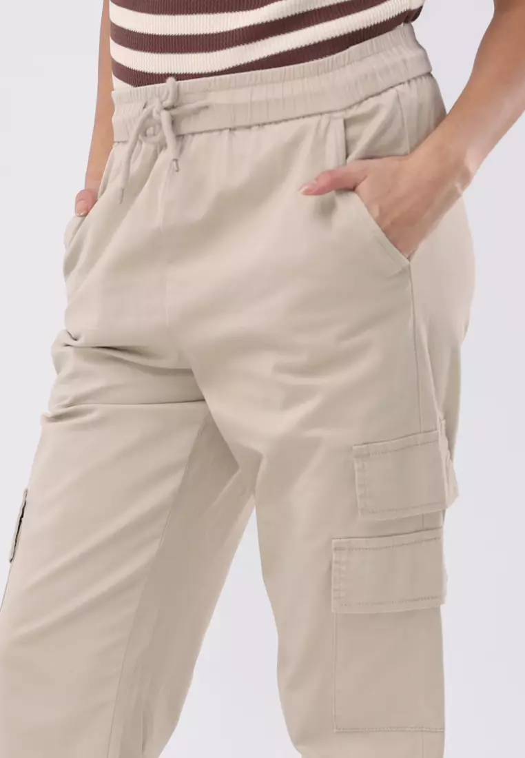 Colored Cargo Pants Ladies