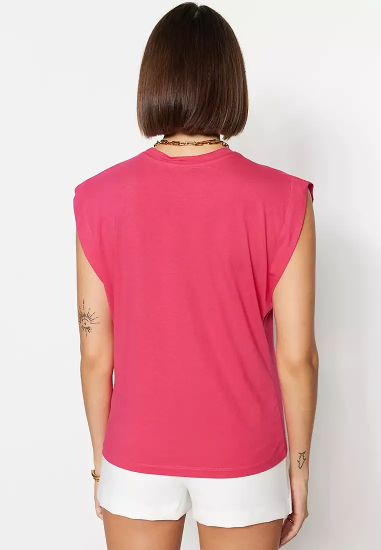 Padded Basic T-Shirt
