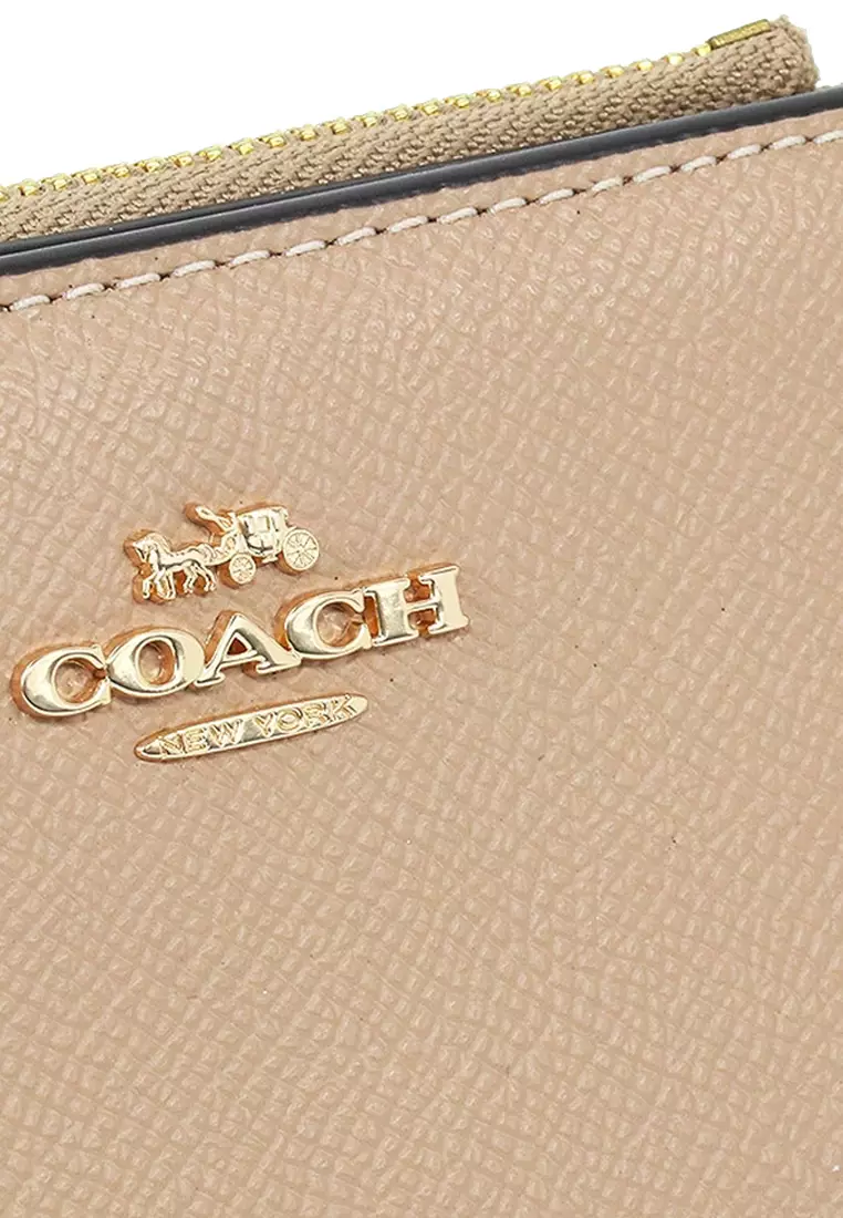 Coach Bifold Wallet in Taupe CR983