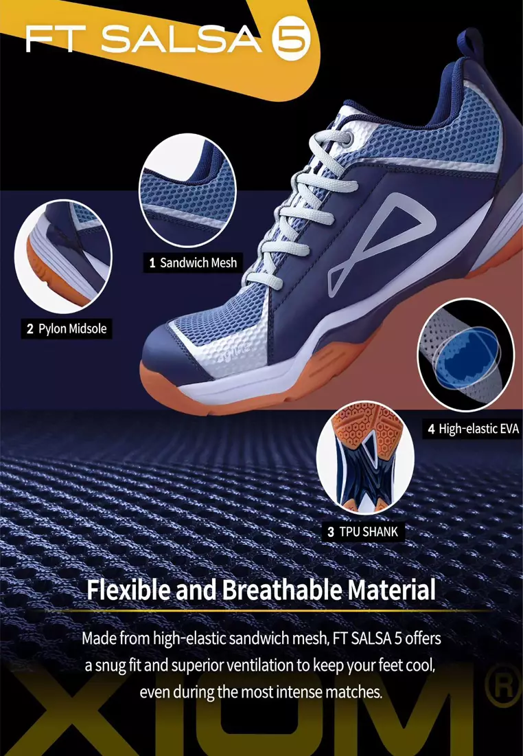 Footwork Salsa 5  Table Tennis Ping pong Shoes