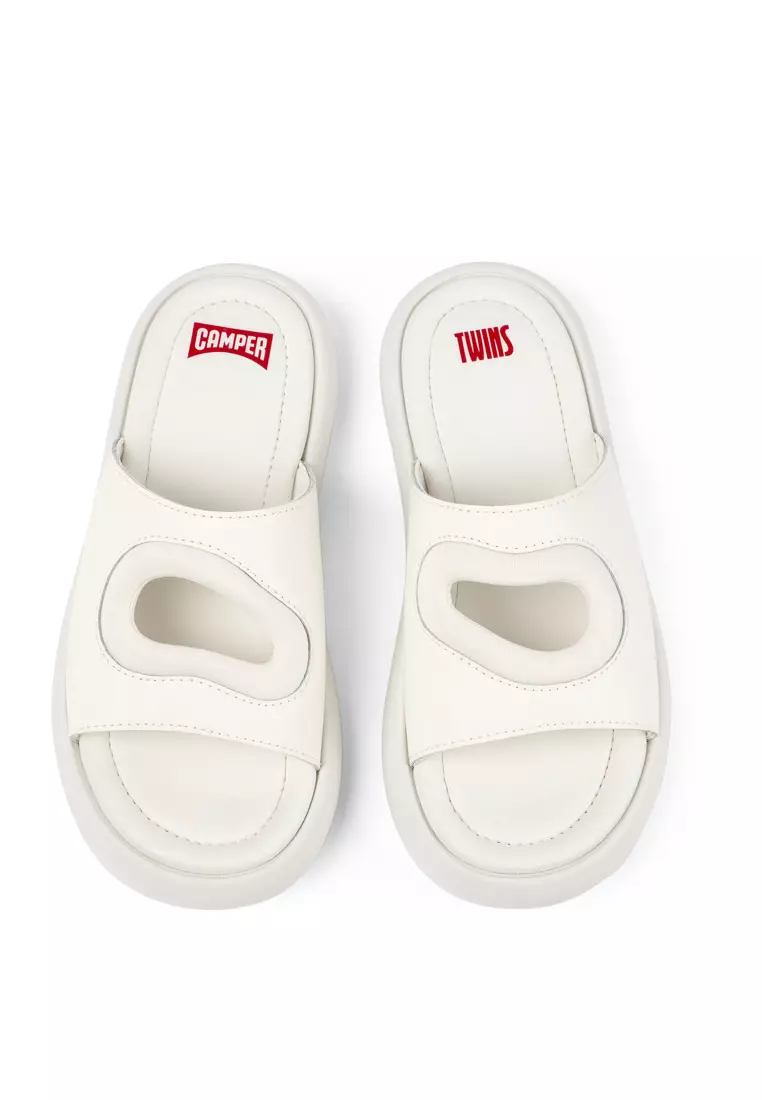 CAMPER｜SLIPPERS (K201620-003) CAMPER CAMPER Women Slide /Twins /white-K201620-003 2025