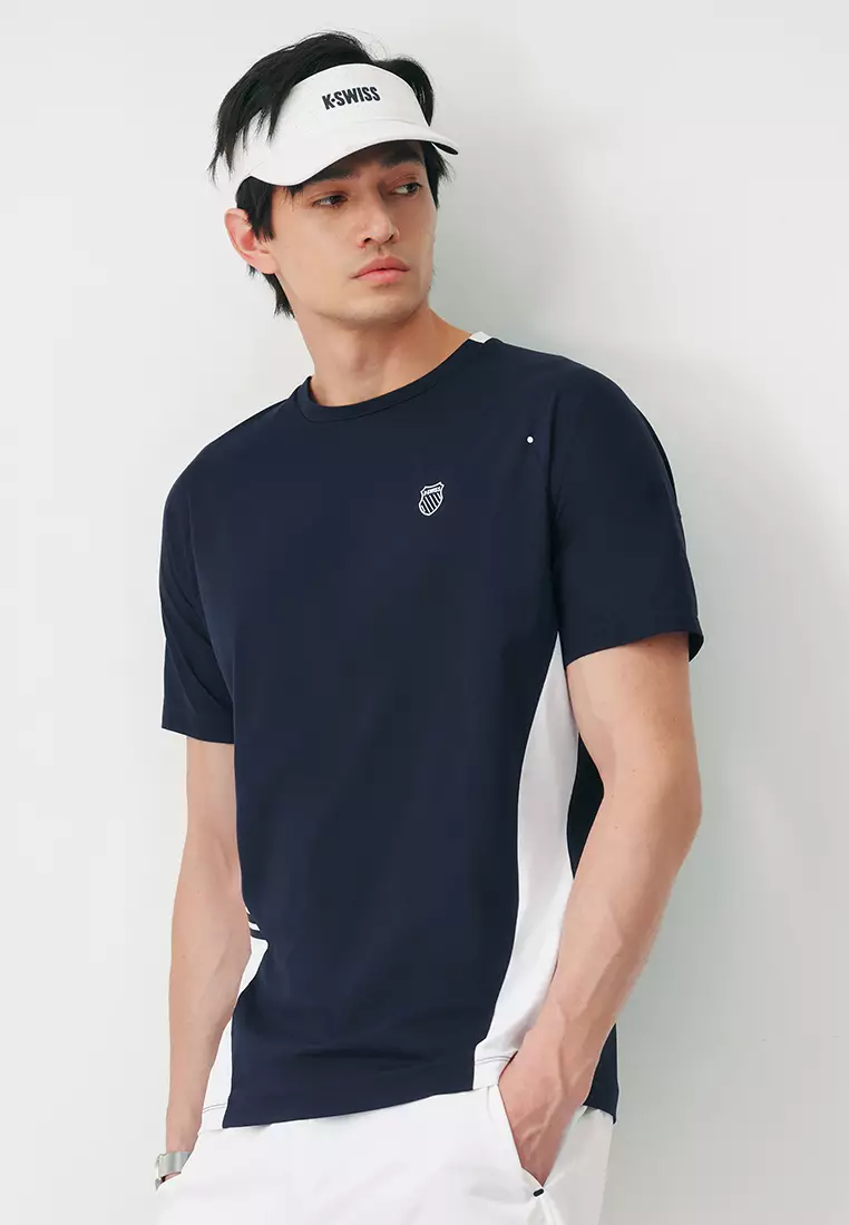 MEN'S LOGO LIGHTWEIGHT QUICK-DRY TENNIS T-SHIRT