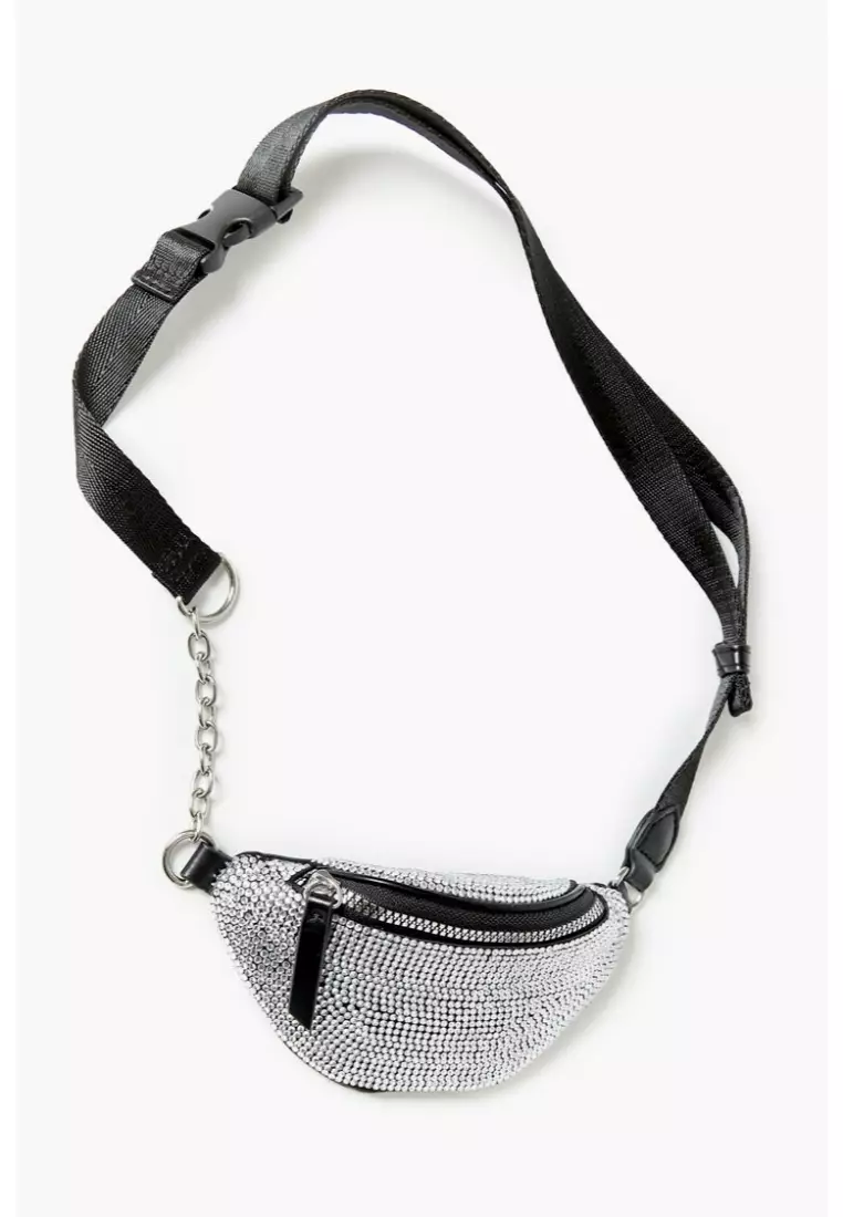 Buy FOREVER 21 Rhinestone Fanny Pack 2024 Online ZALORA Philippines