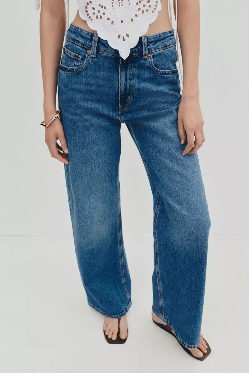 Wide High Waist Jeans